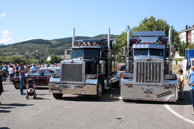 Peterbilt, clásicos entre los clásicos de los pesados norteamericanos.